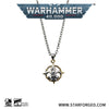 Warhammer 40K Sigil Sororitas Sisters of Battle Ordos Majoris Faith Badge Necklace by Starforged 
