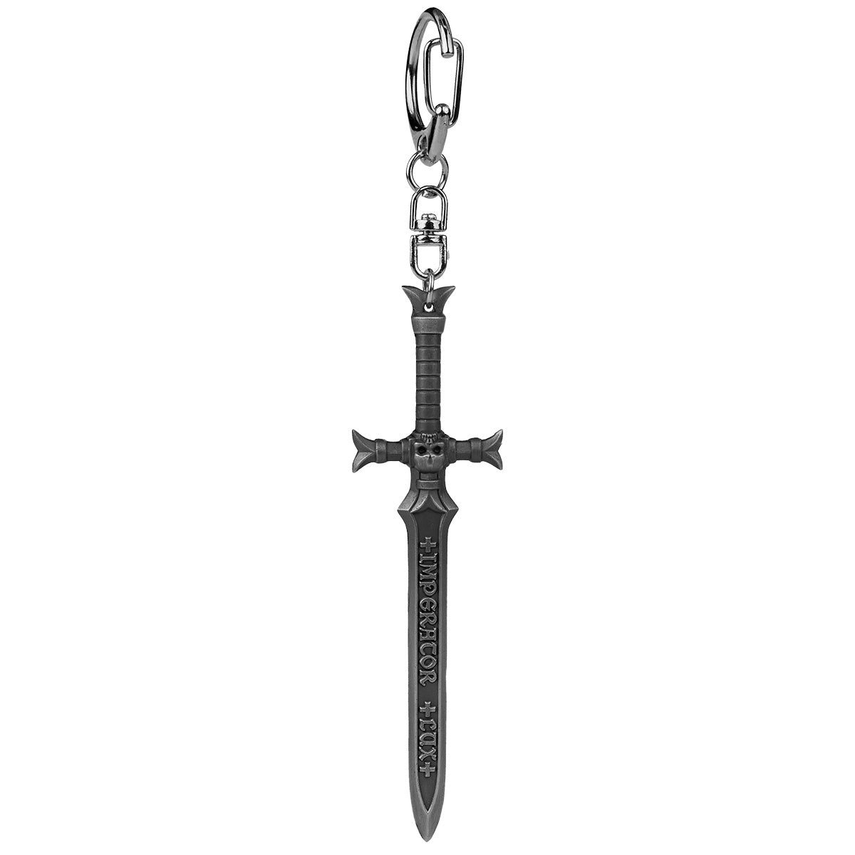 Starforged Warhammer 40000 Black Templars Emperor's Champion Men's keychain Black Sword