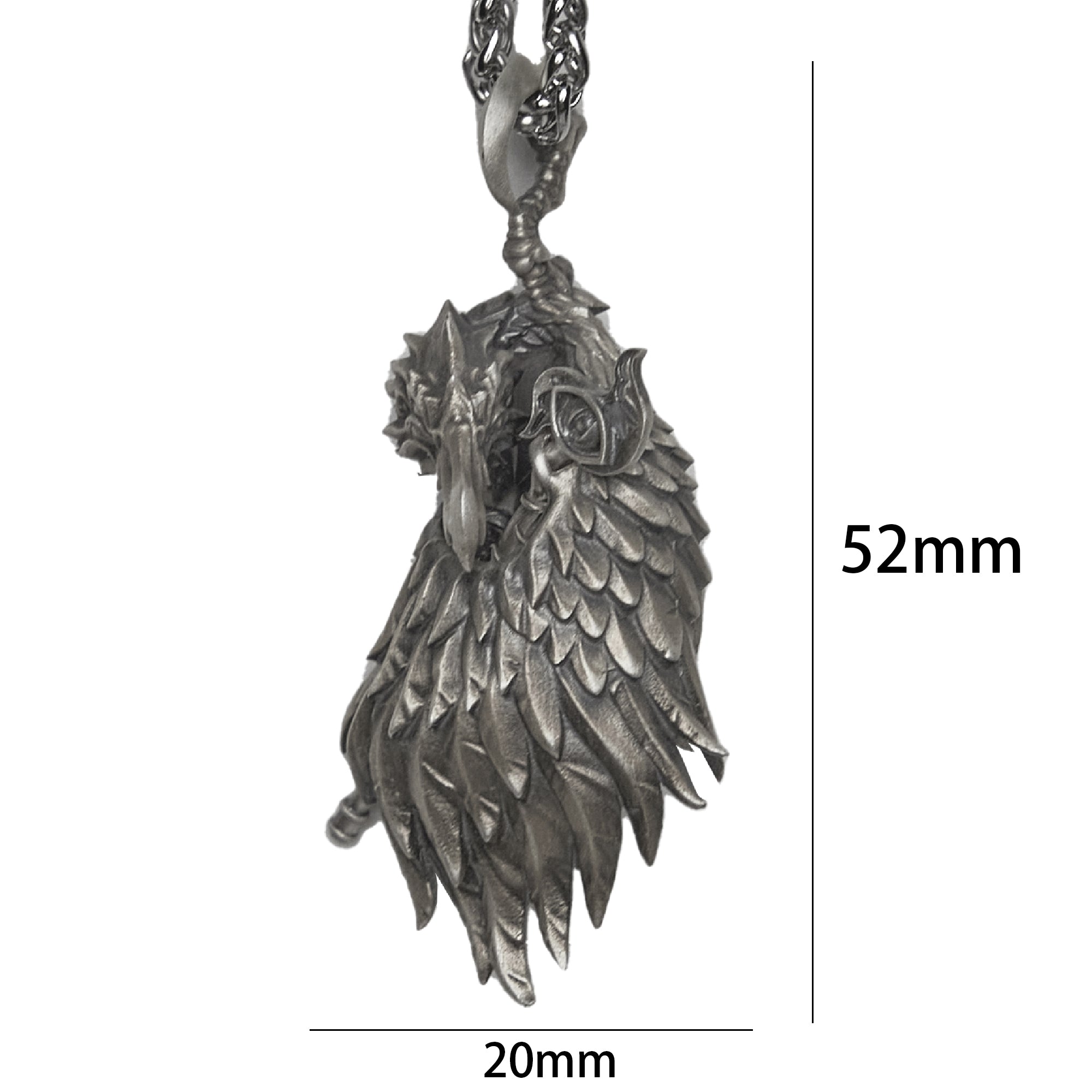Warhammer 40K Plumes of Change Pendant Tzeentch Chaos God Necklace by Starforged 